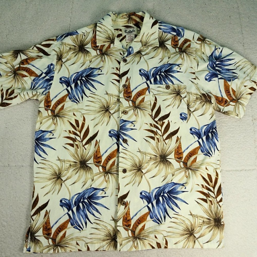 Bungalow Joe Island Wear Hawaiian Shirt X-Large
